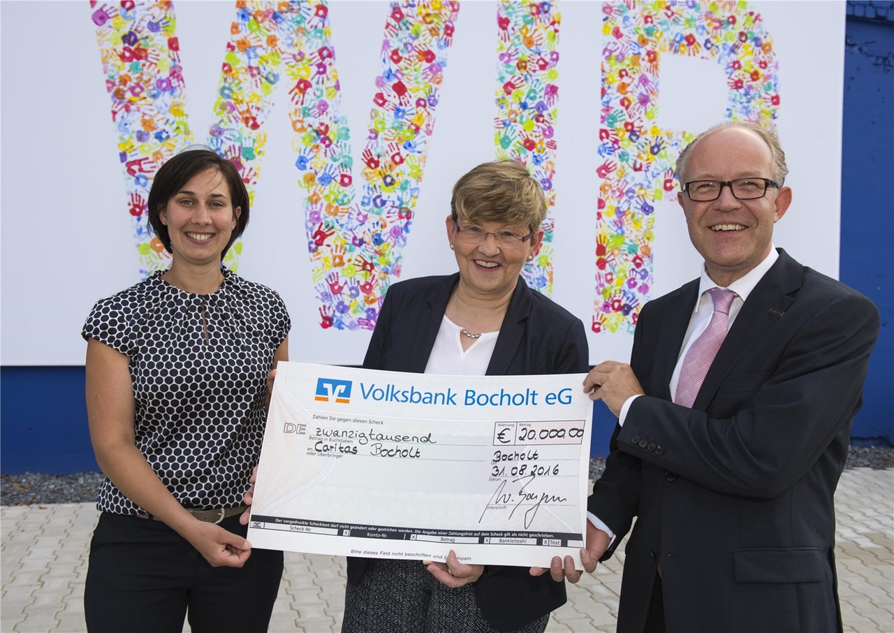 Scheckübergabe