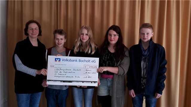 Spendenübergabe
