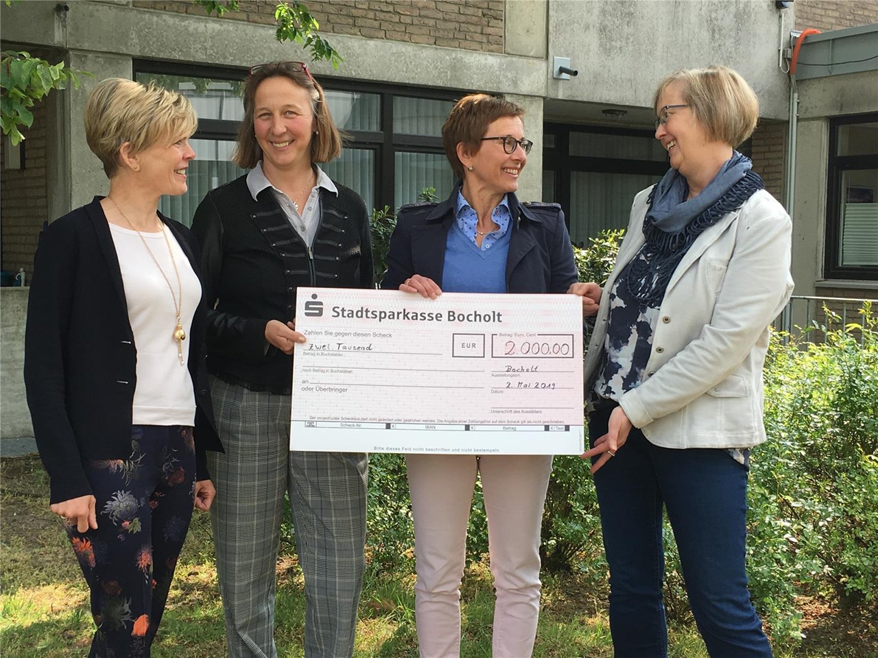 Spendenübergabe